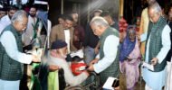 নৌকায় ভোট চেয়ে বিশ্বনাথ বাজারে শফিক চৌধুরীর গণসংযোগ