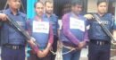 বিশ্বনাথে অস্ত্রসহ  দুই ডাকাত  গ্রেফতার