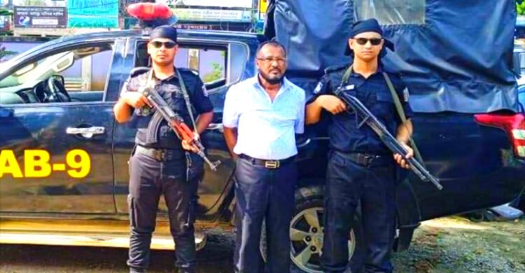 বিশ্বনাথে র‌্যাবের হাতে ইউপি চেয়ারম্যান মতছিন গ্রেফতার