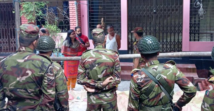 বিশ্বনাথে পূজা মন্ডপের সার্বিক নিরাপত্তা ব্যবস্থা পরিদর্শনে ইউএনও