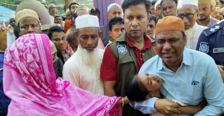 বিশ্বনাথে প্যারেলে মুক্তি পেয়ে পিতার জানাজায় আ.লীগ নেতা