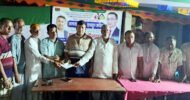 হুমায়ুন কবিরের পক্ষ থেকে বিশ্বনাথে পূজামন্ডপে অনুদান প্রদান করলেন সুহেল চৌধুরী