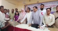 বিশ্বনাথে সরকারি আউশ ধানের বীজ-সার বিতরণ করলেন এমপি তাহসিনা রুশদীর